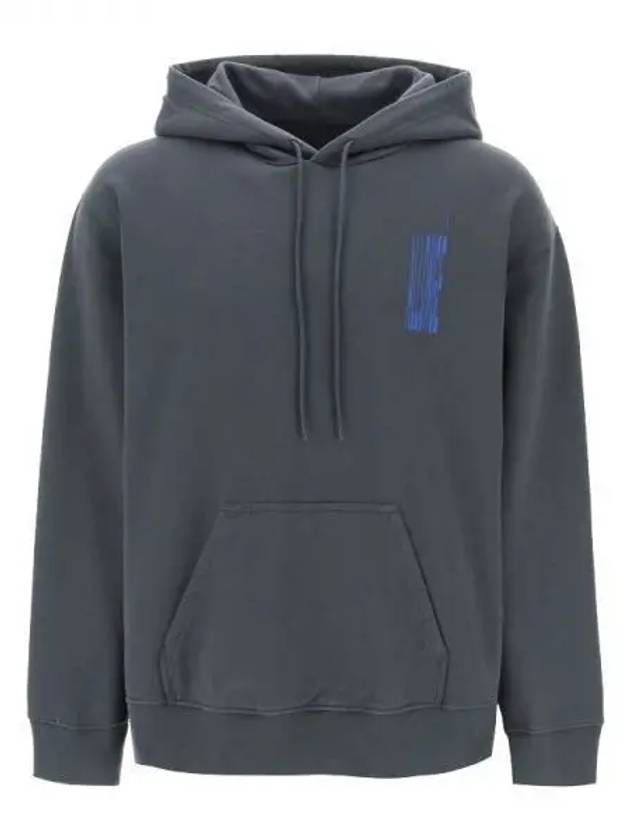 MM6 Margiela number logo hood dark gray SH2GU0005M25003855 - MAISON MARGIELA - BALAAN 2