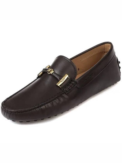 Gold Horsebit New Go Mini Driving Shoes Brown - TOD'S - BALAAN 2