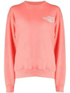 Embroidered Logo Cotton Long Sleeve T-shirt Pink - SPORTY & RICH - BALAAN 2