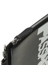 Universal Passport Leather Clutch Bag Black - BURBERRY - BALAAN 9