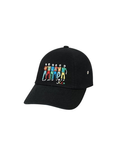 JCDC2 6Panel Cap Black JCDC2 6Panel Black - PALACE - BALAAN 1