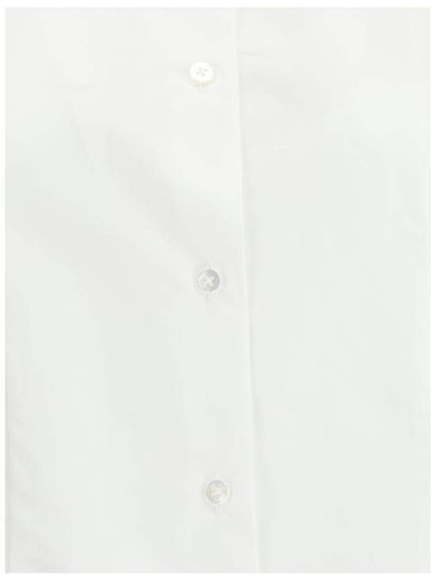 Women's Carpazi Cotton Shirt White - THE ROW - BALAAN 4