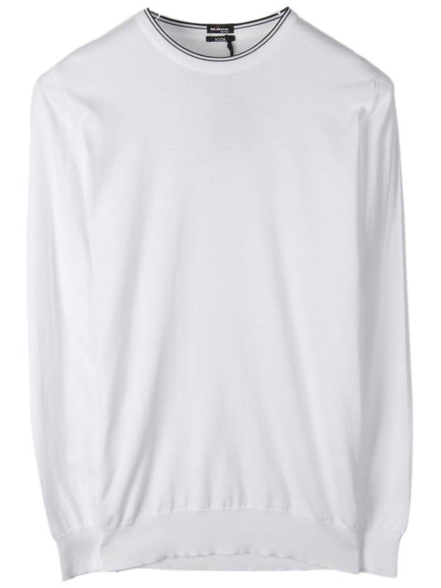 Cotton round neck tshirt UK31PE19 - KITON - BALAAN 1