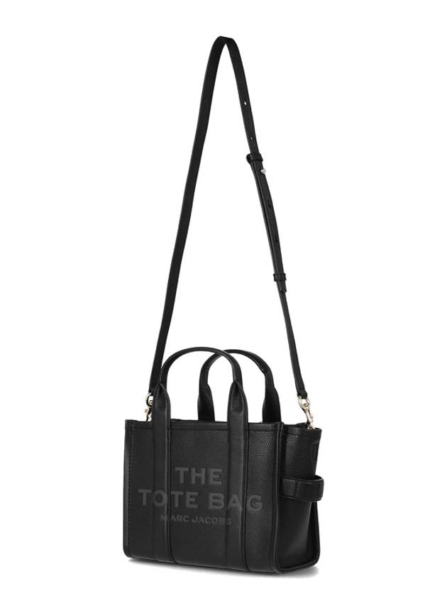 Small Leather Tote Bag Black - MARC JACOBS - BALAAN 5