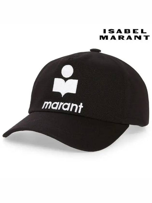 Isabel Marant Tyrone Cap Hat Black TYRON CQ001XFB A3C05A BKEC - ISABEL MARANT ETOILE - BALAAN 2