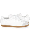 Featherlight Lace-Up Low-Top Sneakers White - MAISON MARGIELA - BALAAN 3