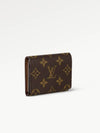 Enveloppe Carte De Visite Monogram Card Wallet Tan - LOUIS VUITTON - BALAAN 4