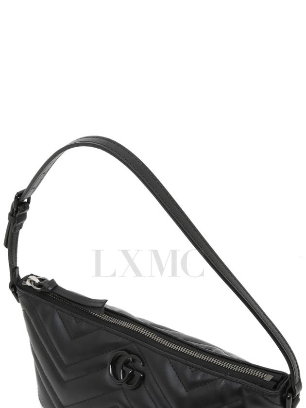 GG Marmont Matelasse Small Pouch Bag 739166 Black Poche - GUCCI - BALAAN 4