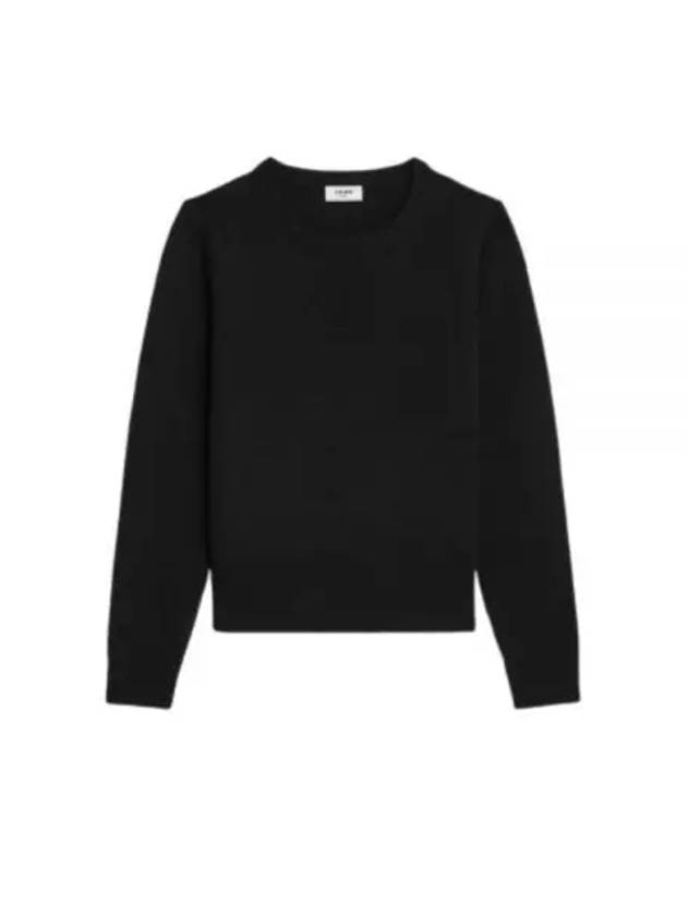 Black Cashmere Triomphe Heritage Sweater RY02N317V 38NO - CELINE - BALAAN 2