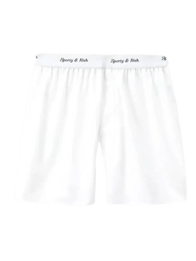 Cotton Shorts White - SPORTY & RICH - BALAAN 1