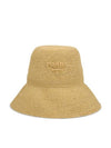 Woven Fabric Bucket Hot Natural - PRADA - BALAAN 1