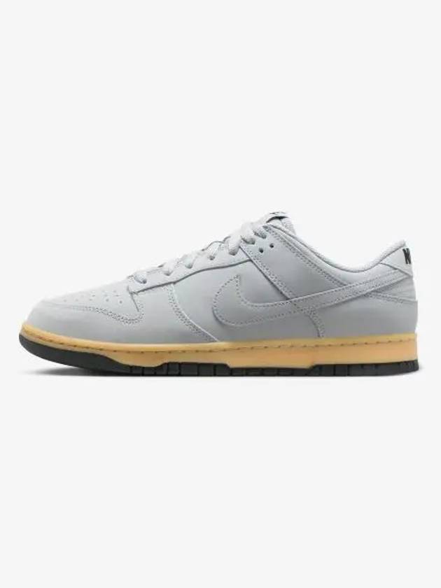 Dunk Low Retro SE M Wolf Gray Gum Yellow Black HQ1932 001 - NIKE - BALAAN 1