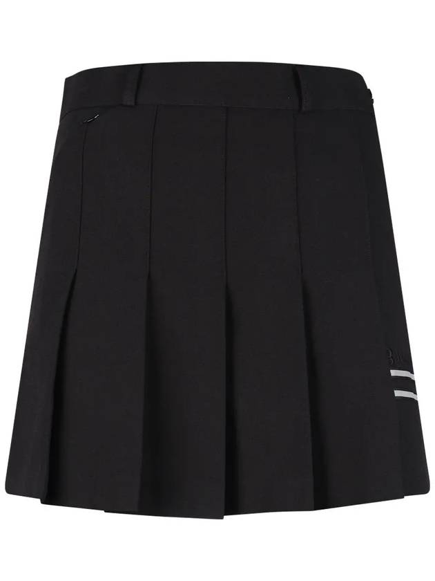 Women s Half Banded Two line Pleated Culotte Skirt BMU4A132W - LUX GOLF - BALAAN 2