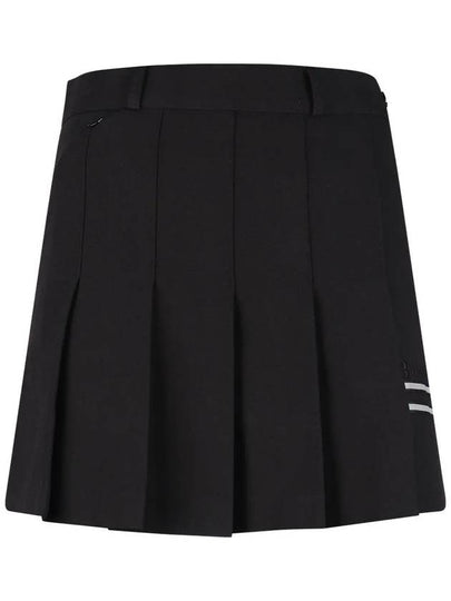 Women s Half Banded Two line Pleated Culotte Skirt BMU4A132W - LUX GOLF - BALAAN 2