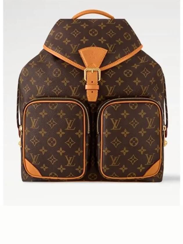 Montsouris Cargo Monogram Backpack Brown - LOUIS VUITTON - BALAAN 2