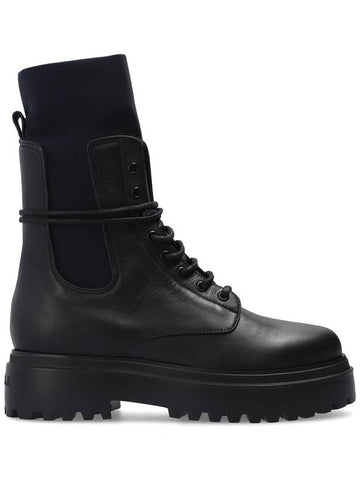 Le Silla ‘Ranger’ Platform Ankle Boots, Women's, Black - LE SILLA - BALAAN 1