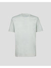 Logo Backprint Cotton Short Sleeve T-Shirt Grey - CP COMPANY - BALAAN 1