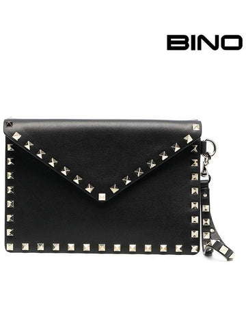 Rockstud Unvelop Clutch WW2P0P87 - VALENTINO - BALAAN 1