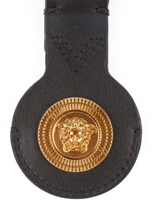 Medusa Airtag Key Holder Black - VERSACE - BALAAN 3