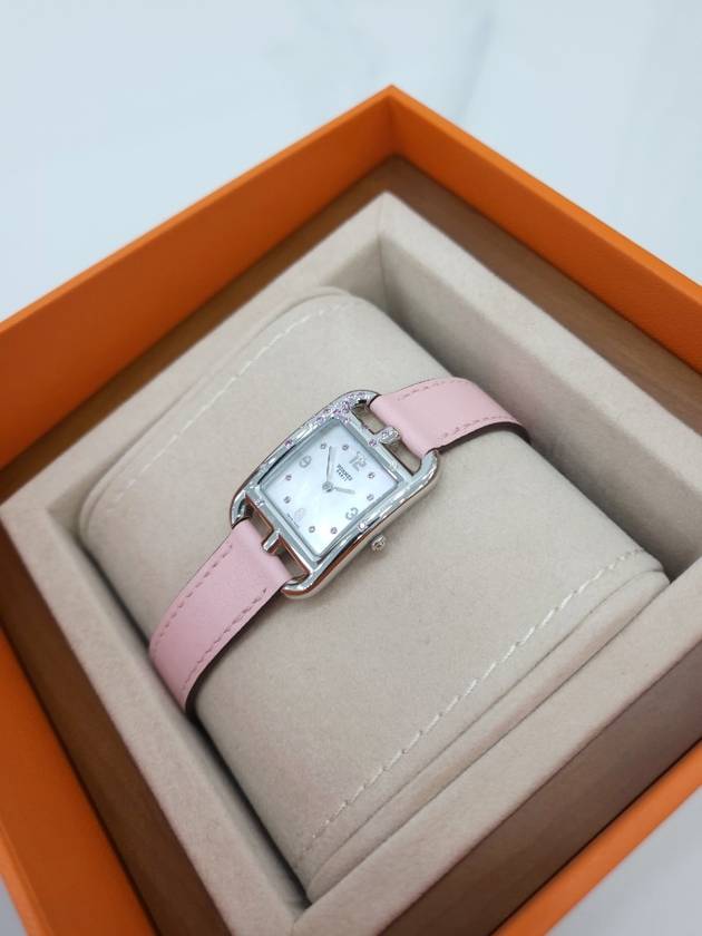 Cape Cod PM Rose Sakura Y Crocodile Strap B - HERMES - BALAAN 1