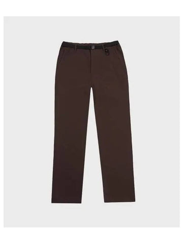 MERRELL MEN Hike brushed regular fit pants BROWN - MERRYMOTIVE - BALAAN 1