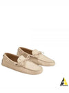 Gommino Nubuck Driving Shoes  Beige - TOD'S - BALAAN 2