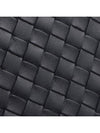 Intrecciato Weaving Half Wallet Black - BOTTEGA VENETA - BALAAN 7