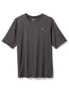 Cormac Logo Crew Neck Short Sleeve T-Shirt Black Heather - ARC'TERYX - BALAAN 2