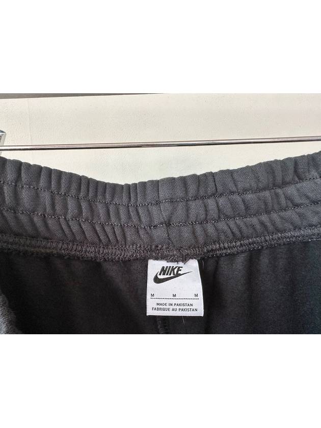 Women's Essential Mid-Rise Fleece Track Pants Black - NIKE - BALAAN 6