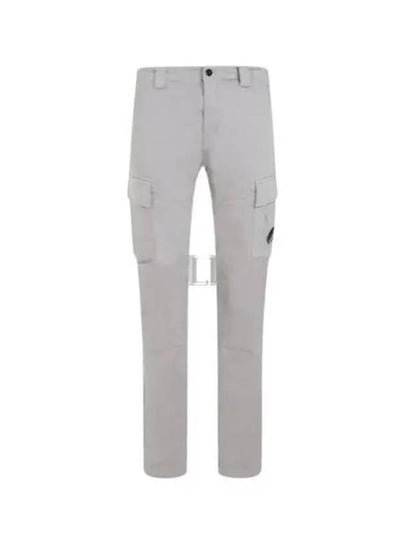 Stretch Sateen Loose Cargo Straight Pants Grey - CP COMPANY - BALAAN 2