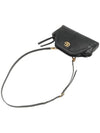 Black leather Lebel GG gold plated small cross bag - GUCCI - BALAAN 5