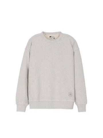 Gold Standard Crew Sweatshirt Light Gray Heather - CONVERSE - BALAAN 1