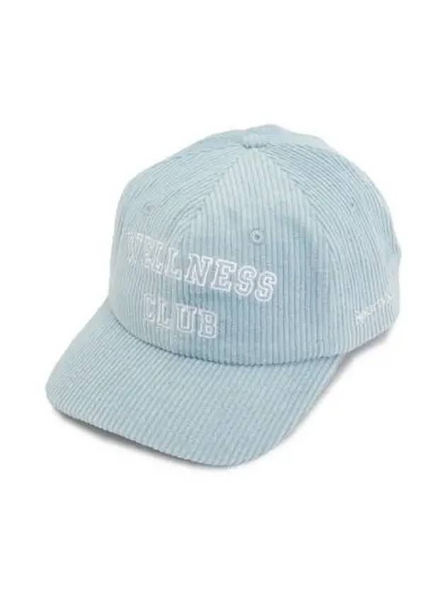 Wellness Club Corduroy Ball Cap Baby Blue - SPORTY & RICH - BALAAN 2