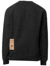 Felpa Girocollo Sweatshirt Black - TEN C - BALAAN 2