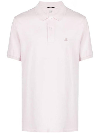 24/1 Piquet Resist Dyed Polo Shirt Pink - CP COMPANY - BALAAN 1