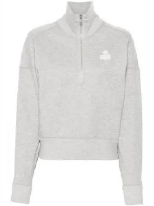 ROSS SW0093FA A1M07E GYWH logo half zip up sweatshirt 1326690 - ISABEL MARANT - BALAAN 1