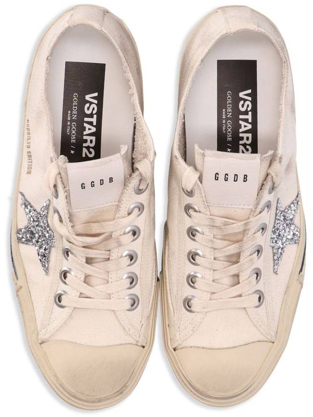 V Star Canvas Sneakers GWF00129F00406115260 - GOLDEN GOOSE - BALAAN 6