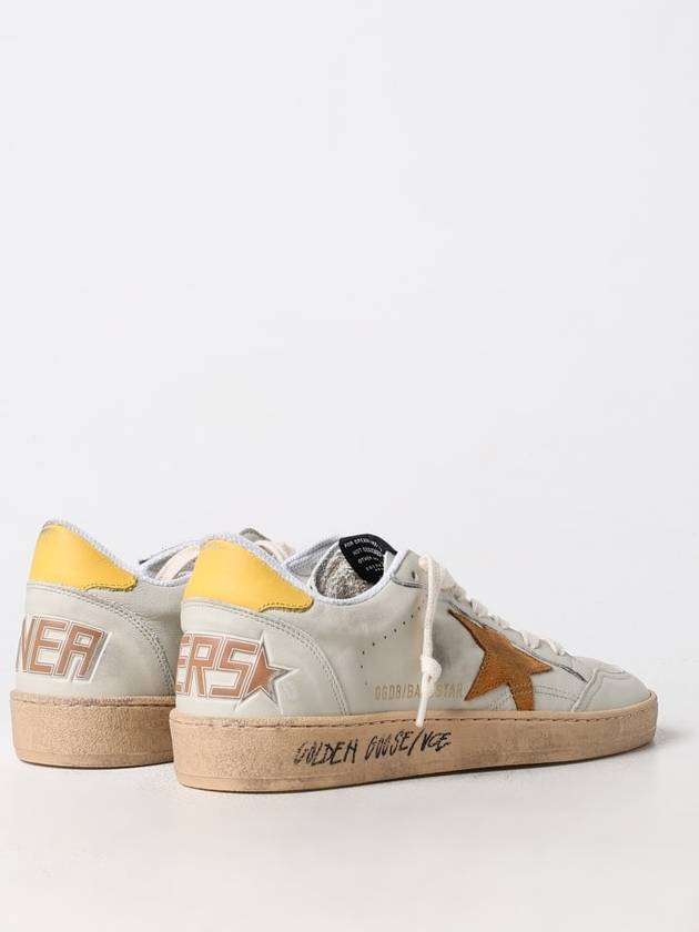 Ballstar Yellow Tab Low Top Sneakers White Cathay - GOLDEN GOOSE - BALAAN 6