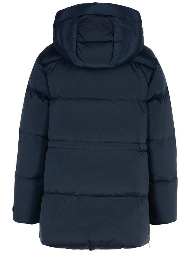 Woolrich 'Alsea' Blue Polyamide Blend Down Jacket - WOOLRICH - BALAAN 3