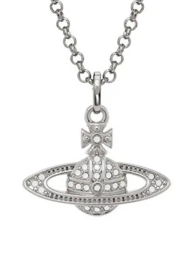 Mini Bas Relief Pendant Necklace Silver - VIVIENNE WESTWOOD - BALAAN 2