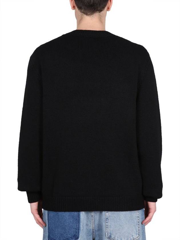 Logo Jersey Knit Top Black - BALMAIN - BALAAN 4