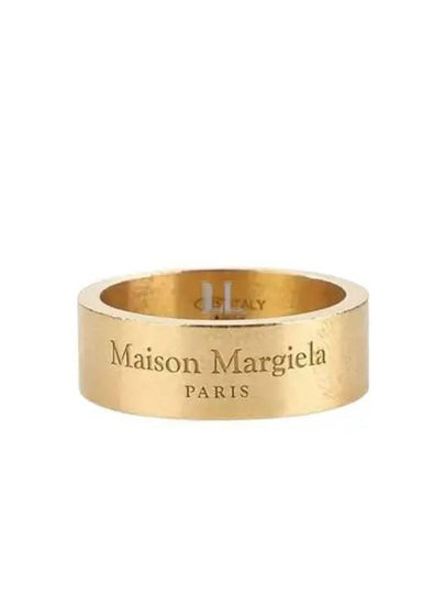 Engraved Logo Ring Gold - MAISON MARGIELA - BALAAN 2