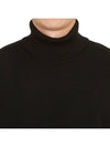 Wappen Patch Wool Turtleneck Black - STONE ISLAND - BALAAN 7