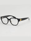 Round Acetate Eyeglasses Black - GUCCI - BALAAN 3