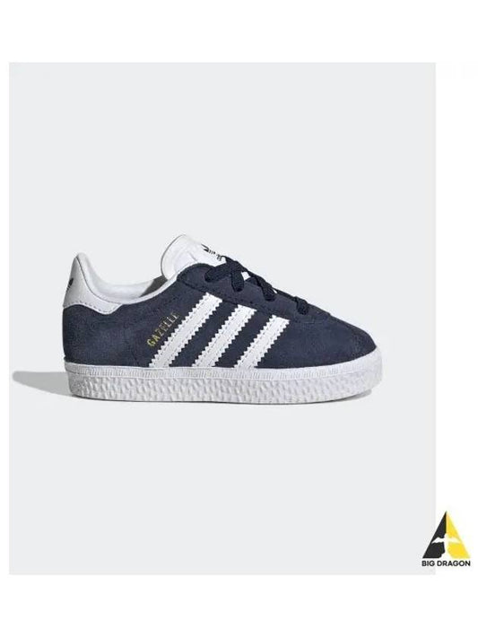 adidas KIDS Gazelle Comfort Closure Navy IH0337 - ADIDAS - BALAAN 1