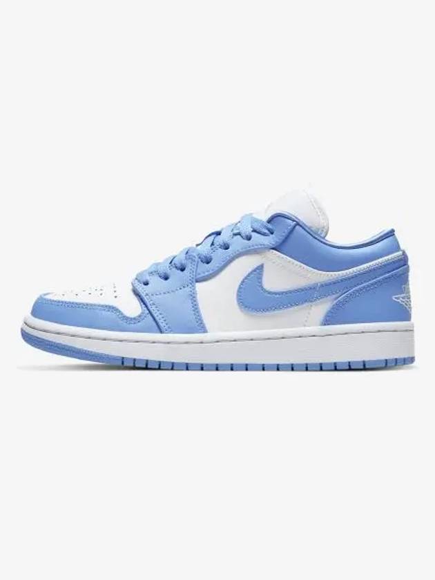 Air Jordan 1 Low Top Sneakers Blue - NIKE - BALAAN 2