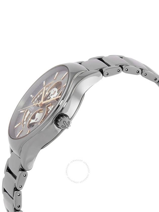 Rado True Round Automatic Open Heart Grey Dial Unisex Watch R27108112 - RADO - BALAAN 2