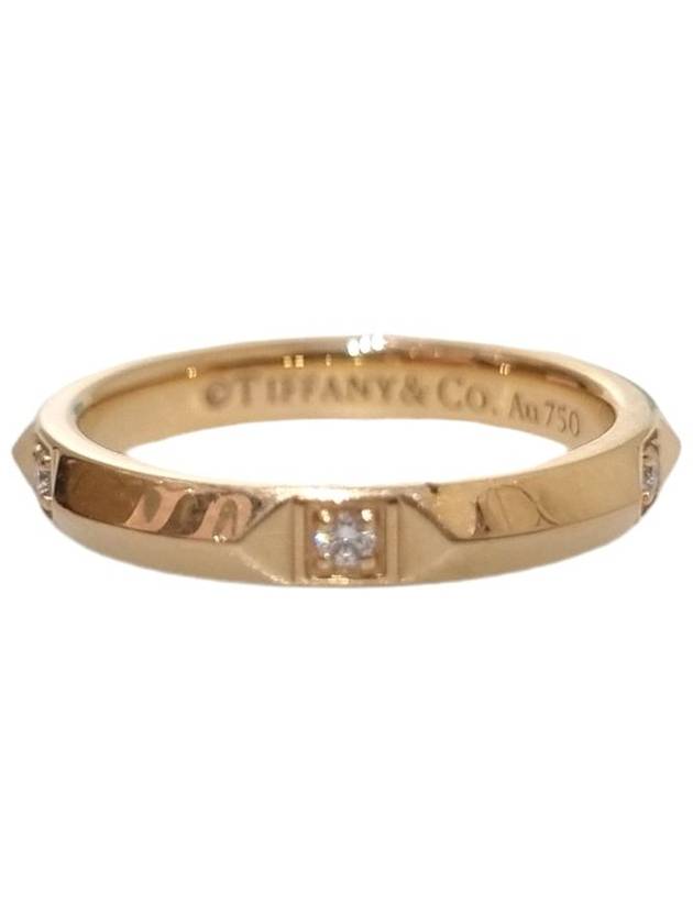 Women s Tiffany 18K 750 Rose Gold True Diamond 0 05ct 2 5mm Ring No 10 in Korea - TIFFANY & CO. - BALAAN 1