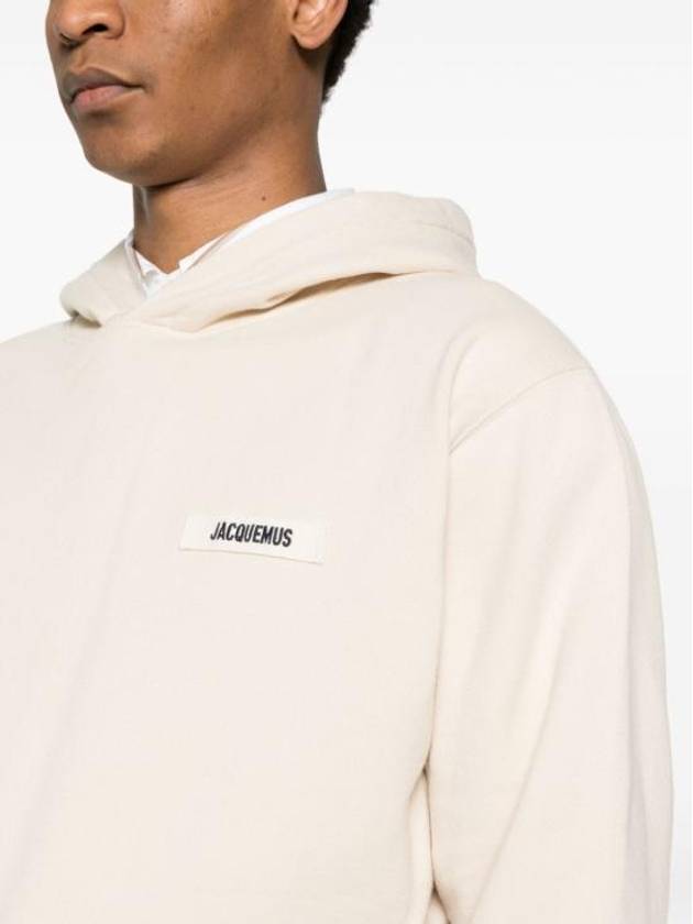 Le Gros Grain Hoodie Beige - JACQUEMUS - BALAAN 6