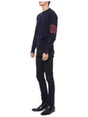 4 Bar Lobster Intarsia Wool Sweatshirt Navy - THOM BROWNE - BALAAN 5